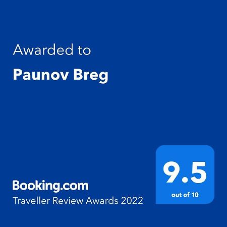 Paunov Breg Apartment Belgrad Exterior foto